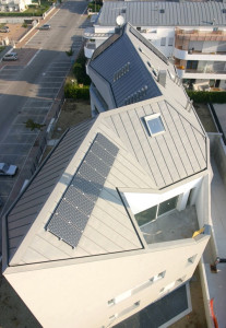 Condominio copertura zinco titanio Jesolo