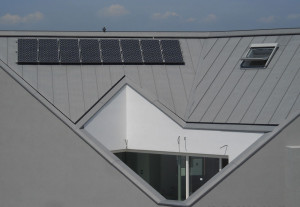 Condominio copertura zinco titanio Jesolo