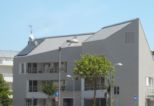 Condominio copertura zinco titanio Jesolo